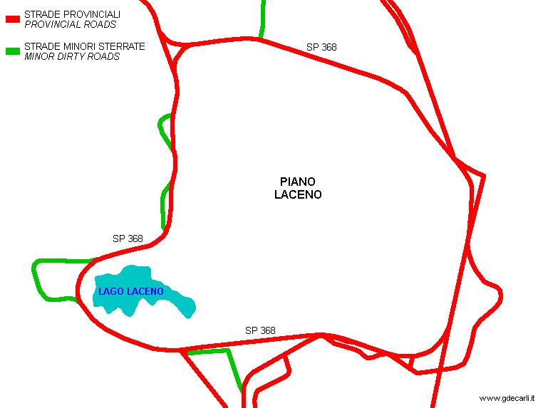 Autodromo del Laceno - Track map